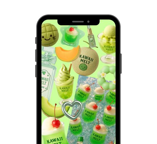 Melon Soda Phone Wallpaper V1