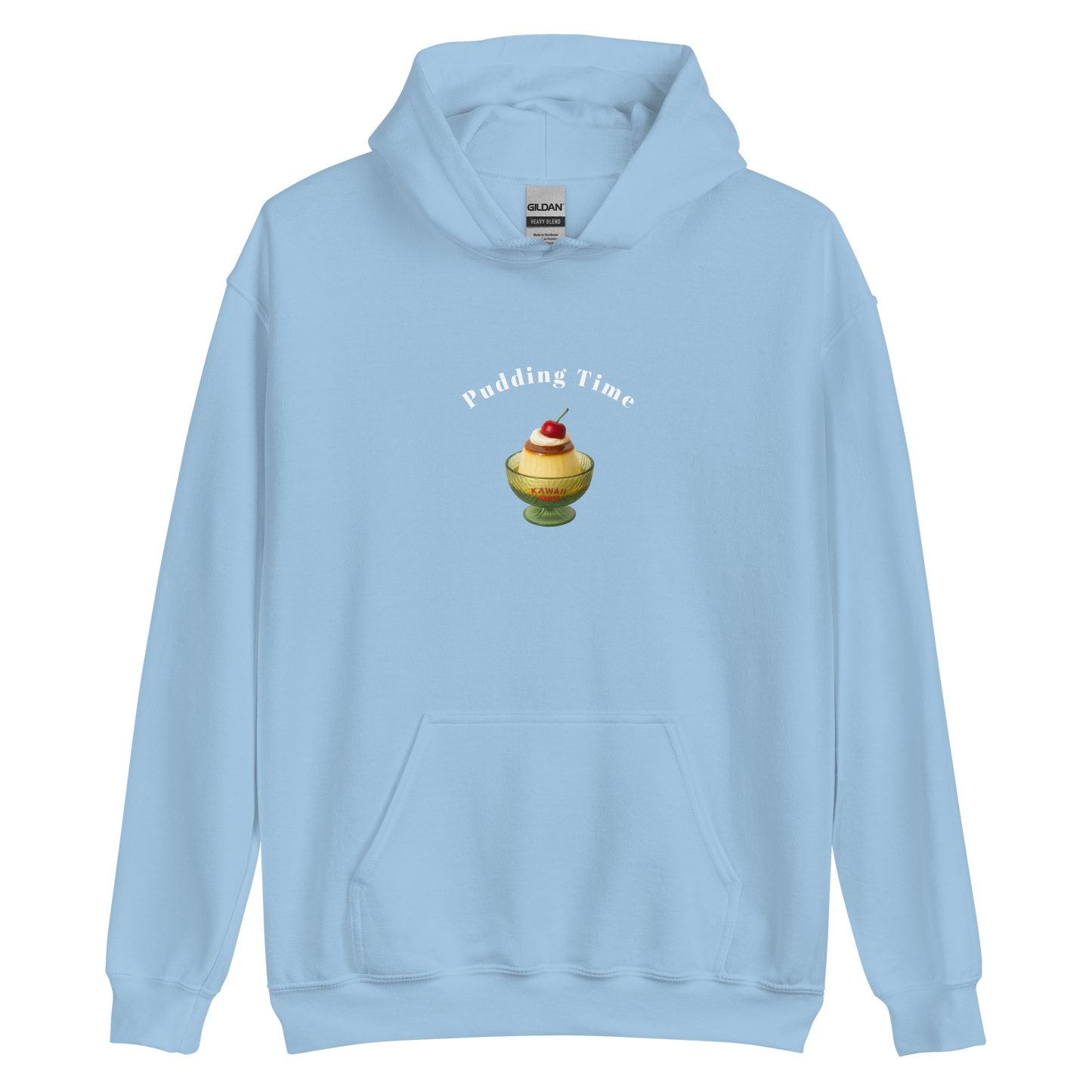 Pudding Time Blue Hoodie