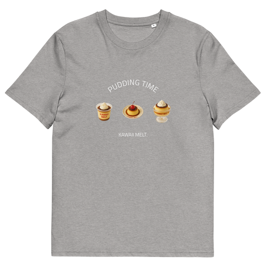 Pudding Time Gray Tee