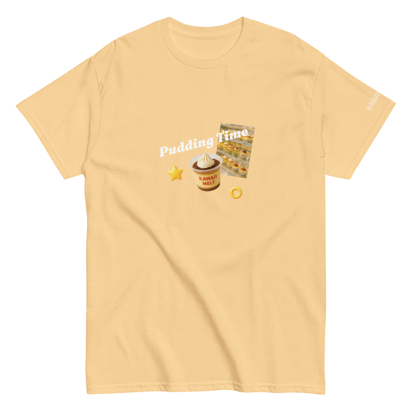 Pudding Time Yellow Tee